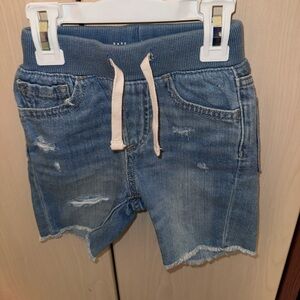 Gap Toddler Boy Pull On Denim Shorts Size 2 yr
